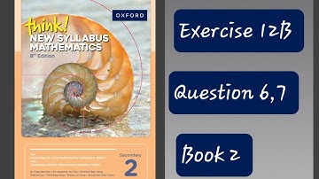 Exercise 12B (Sets and Probability) Question 6,7 Think New Syllabus Mathematics 8Th Edition Book 2