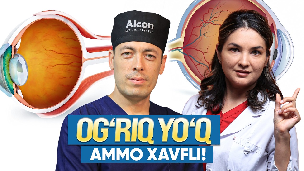 Ko‘z bosimi yuqorilasa nima bo‘ladi? Glaukoma haqida to‘liq ma’lumot