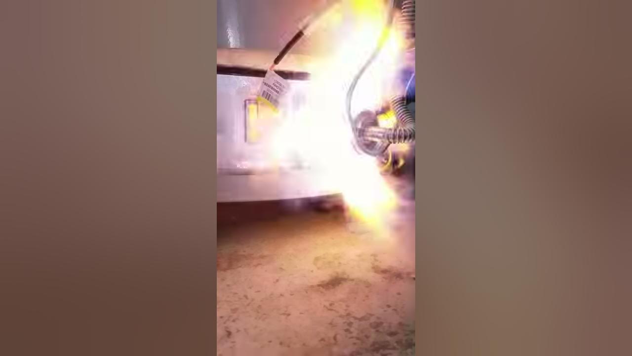 Whirlpool Water Heater Backfire Burning From Orifice YouTube