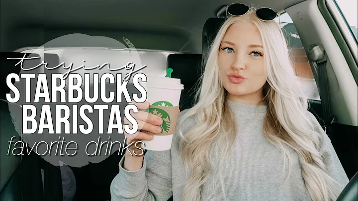 trying Starbucks baristas favorite drinks! | STARB...