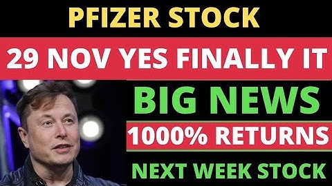 📈 Pfizer Stock Prediction - PFE Stock About To Explode? Institutions Are Buying