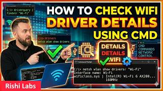 How to Check WiFi Driver Details Using CMD in Windows