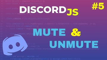 Code Your Own Discord Bot - Mute and Unmute Commands | Episode 5 | 2021