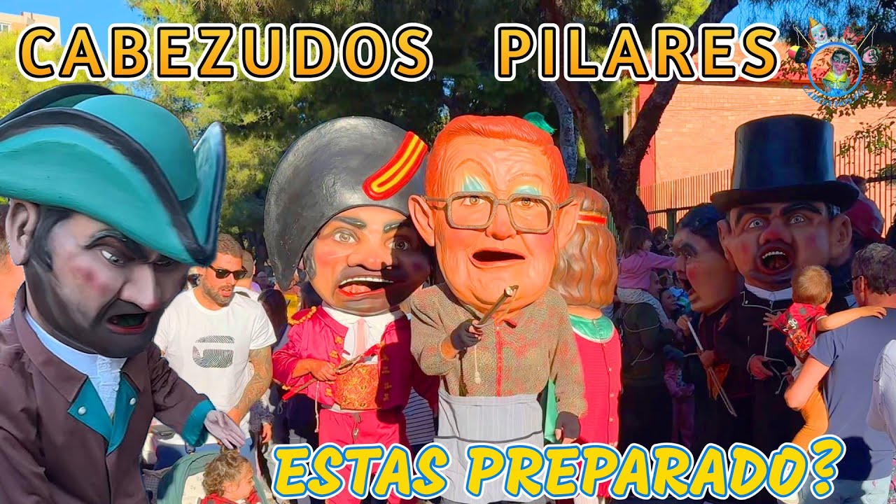 Gigantes y Cabezudos Pilares 2025 - San José .