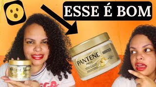 🙋🏻‍♀️🐑TESTANDO MÁSCARA PANTENE PRO V HIDRATAÇÃO #pantene #hidratação #cabelo