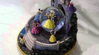 ディズニープリンセスのスノードームオルゴール【Once upon a dream