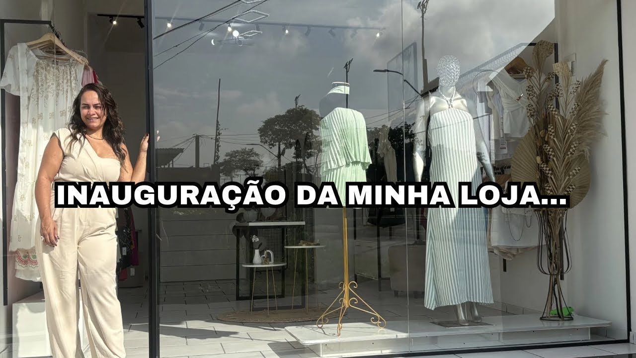 Inauguração da minha loja / quanto fiz em vendas ?🤑