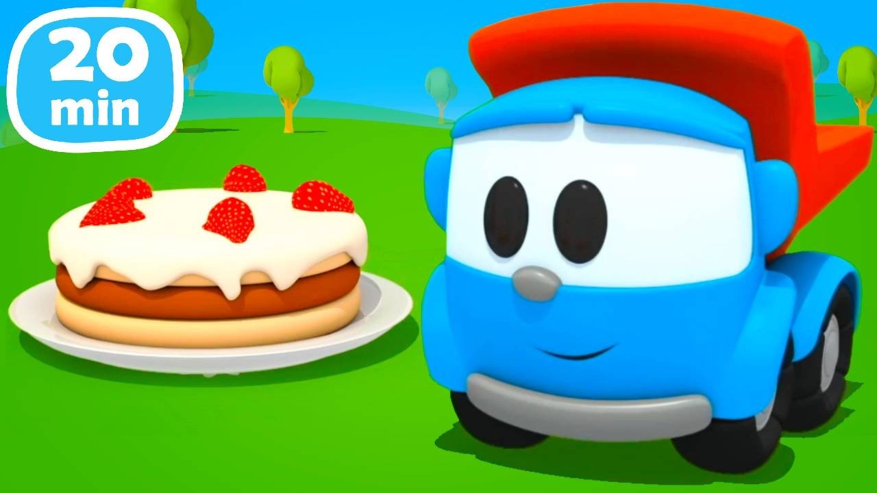 Leos Geburtstag und andere Abenteuer in einem Leo der Lastwagen-Cartoon