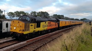 Celebrity 37175 (2 Tone/Thrash/Clag) - 37099 Meryl Evans Accelerate Away From Great Yarmouth (17/08/2023) Wealth