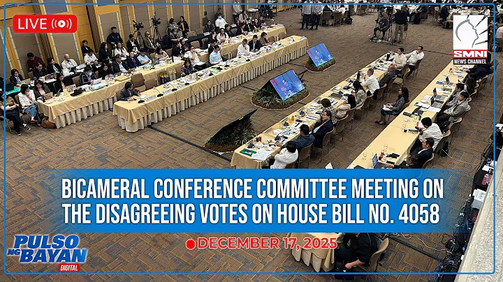 LIVE | Bicameral Conference Committee Meeting on the Disagreeing Votes on House Bill No. 4058