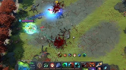 CUSTOM HERO CHAOS - MORPHLING PASSIVE BUILD 1500 ATTACK DAMAGE, 700 AGI