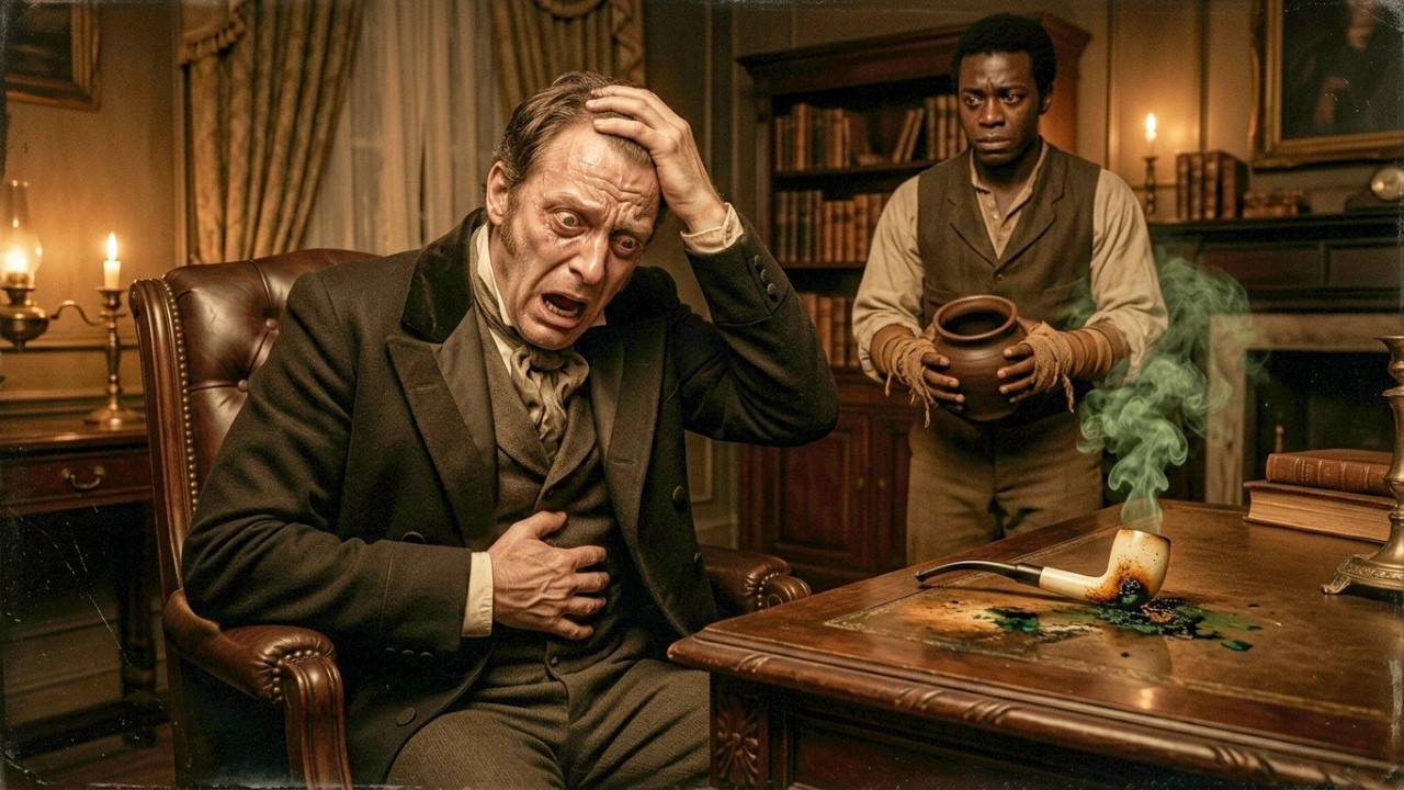 THE VALET SLAVE who packed CRUSHED BELLADONNA in the Master's Night Pipe: The Blind Hallucinations!