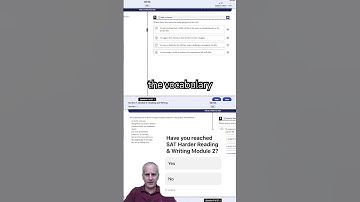 Hoe je een gemakkelijkere SAT-lees- en schrijfmodule 2 bestelt #satprep #sat #satreading #satwriting