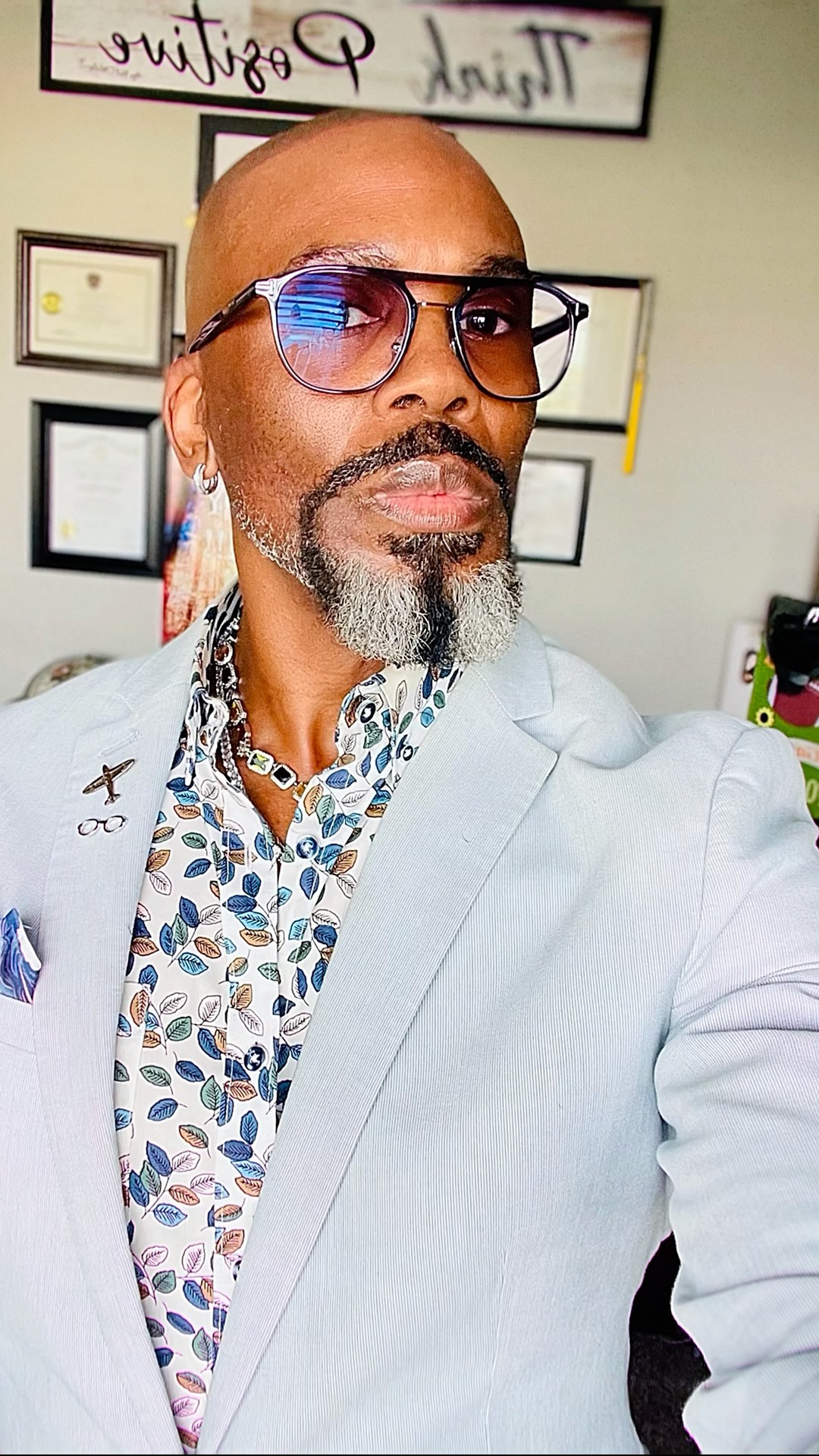 Light Blue Seersucker Suit with A Flower Shirt. Gen X Style! - YouTube