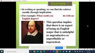 Analysis and Close Reading Lecture