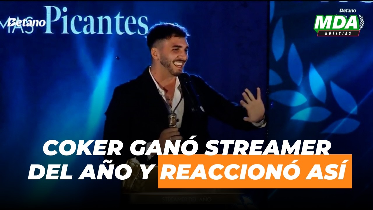 La INSÓLITA REACCIÓN de COKER al GANAR el PREMIO a STREAMER del AÑO