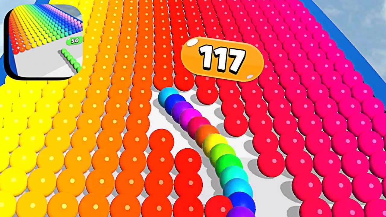 Snake Color - All Levels Gameplay Android,ios (Levels 160-162) - YouTube