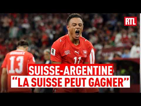 Suisse-Argentine : "La Suisse n'a pas de pression, elle peut gagner"