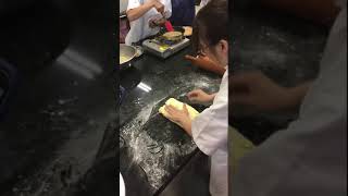 20181113 簡易千層 4 麵糰3折第1次 示範1