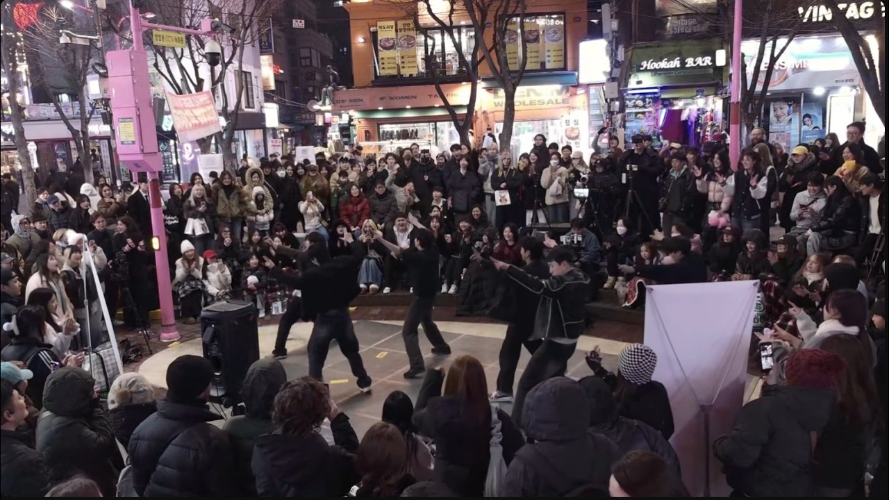 [4-cam 2K Live] WIT (위트) | K-POP Dance Hongdae Busking, Seoul (2026.03.06)