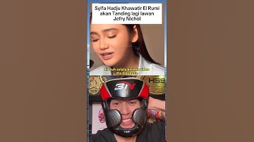 Syifa Hadju maakt zich zorgen dat El Rumi weer gaat concurreren met Jefri Nichol #elrumi #syifahadju #jefrinichol