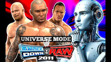ChatGPT Took Over My WWE Universe Mode! Insane SmackDown vs. Raw 2011 Storylines!