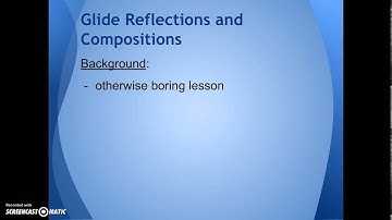 Geometry: Glide Reflections and Compositions