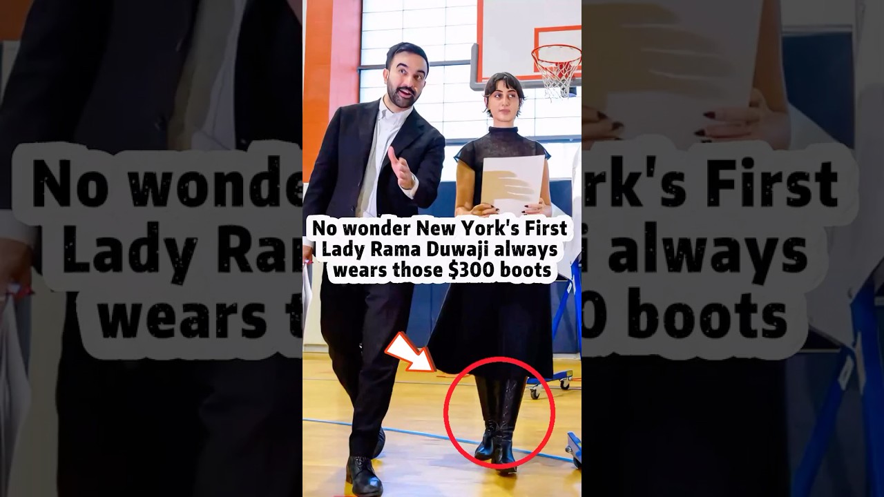 Первая леди Нью-Йорка Рама Дуваджи всегда носит эти сапоги за 300 долларов 