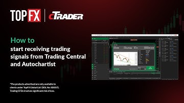 HOW TO start receiving trading signals from Trading Central and Autochartist