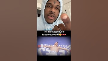 De snelste dubbele knock-out ooit #onbetwist