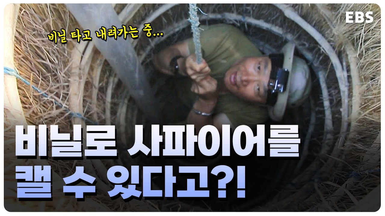 사파이어 드림, 일라카카!  돈을 벌기 위해 사파이어 광산으로 모여든 사람들. 안전장비도 없이 비닐만으로 광부 활동을 한다?