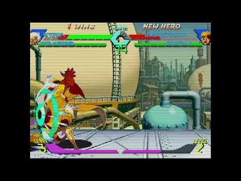 X-Men vs. Street Fighter - Wolverine, Storm vs. Sabretooth, Chun-Li 4