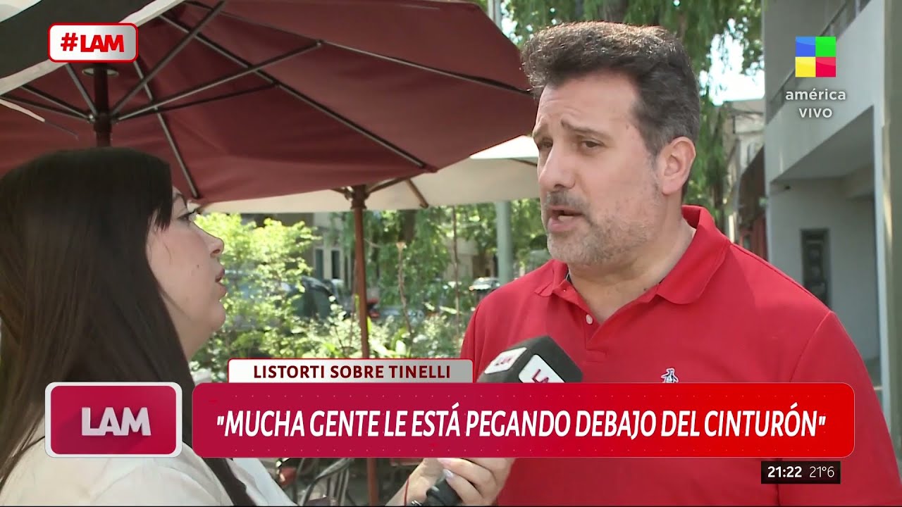 📢 JOSÉ MARÍA LISTORTI HABLÓ DEL CONFLICTO DE TINELLI: 