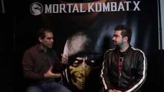 AngryJoe Mortal Kombat X Interview w/ Ed Boon