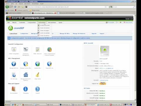 Urls Amigables Con Joomla Videotutorial Explicativ...