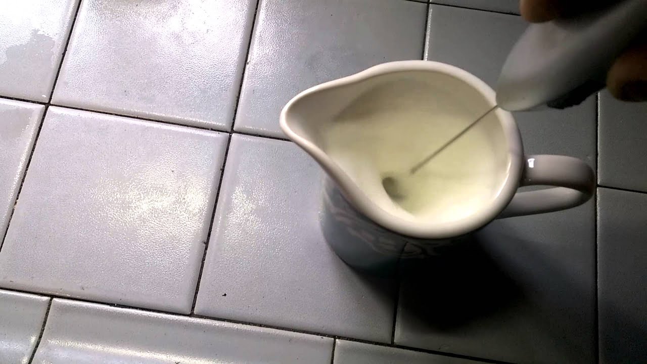 cappuccino milk frothing YouTube