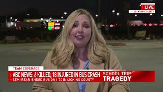 6 killed, including 3 teens, in Ohio bus crash identified; 18 injured