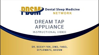 DREAM TAP Instructions
