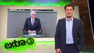 Christian Ehring: Bundespräsident Frank-Walter Steinmeier | extra 3 | NDR