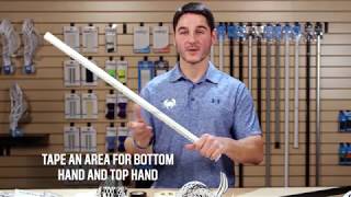 How and Why to Tape Your Lacrosse Stick