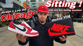 Jordan 1 Low OG Chicago - Pickup, Review, On Feet & Lace Swap 