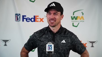 Nick Taylor Saturday Flash Interview 2023 WM Phoenix Open · Round 3