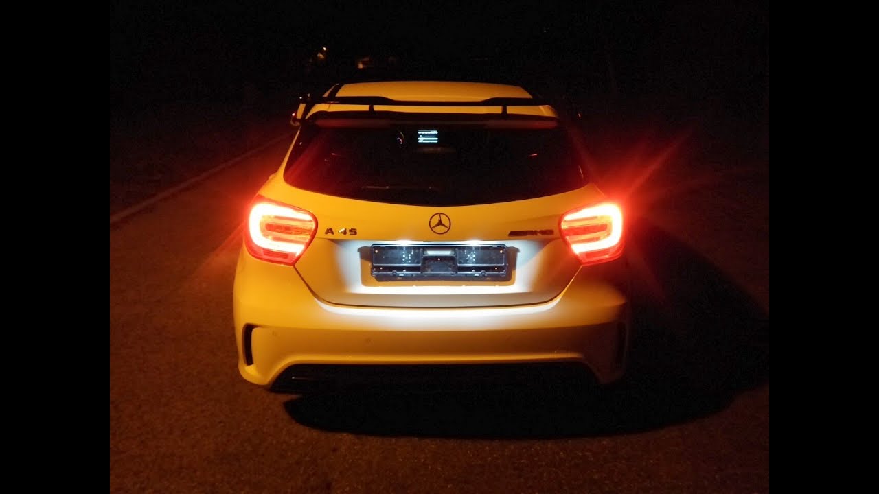 Mercedes A45 AMG Soundunterschied Sport / Comfort / Racestart YouTube