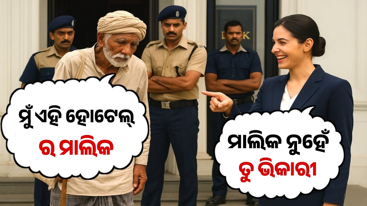 ଯେତେବେଳେ ହୋଟେଲର ମାଲିକ ଭିକାରୀ ବେଶରେ ନିଜ ହୋଟେଲରେ ପହଞ୍ଚିଲେ,ମ୍ୟାନେଜର ଧକ୍କାଦେଇ ବାହାର କଲେ, ପୁଣି ଯାହା ହେଲା 