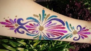 Glitter Tattoo - Freehand!