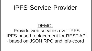 Introducing IPFS Service Provider
