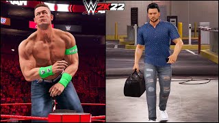 WWE 2K22 My Rise Mode - If John Cena Wins Rocky Leaves WWE #13