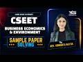 CSEET Business Economics & Environment Sample Paper Solving | Adv. Vishishta Nayak