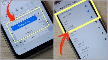 How to Change Keyboard Language in Samsung Galaxy A10s A10