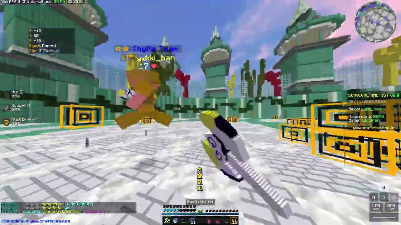 2x Zehir/3x Kral/10x Duel/#survivalametist/#craftrise